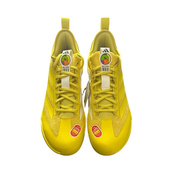 Size 11 Adidas Adizero Impact TPU 2.0 BSB SOMOS Baseball Cleats Yellow JS2980 - Picture 2 of 9